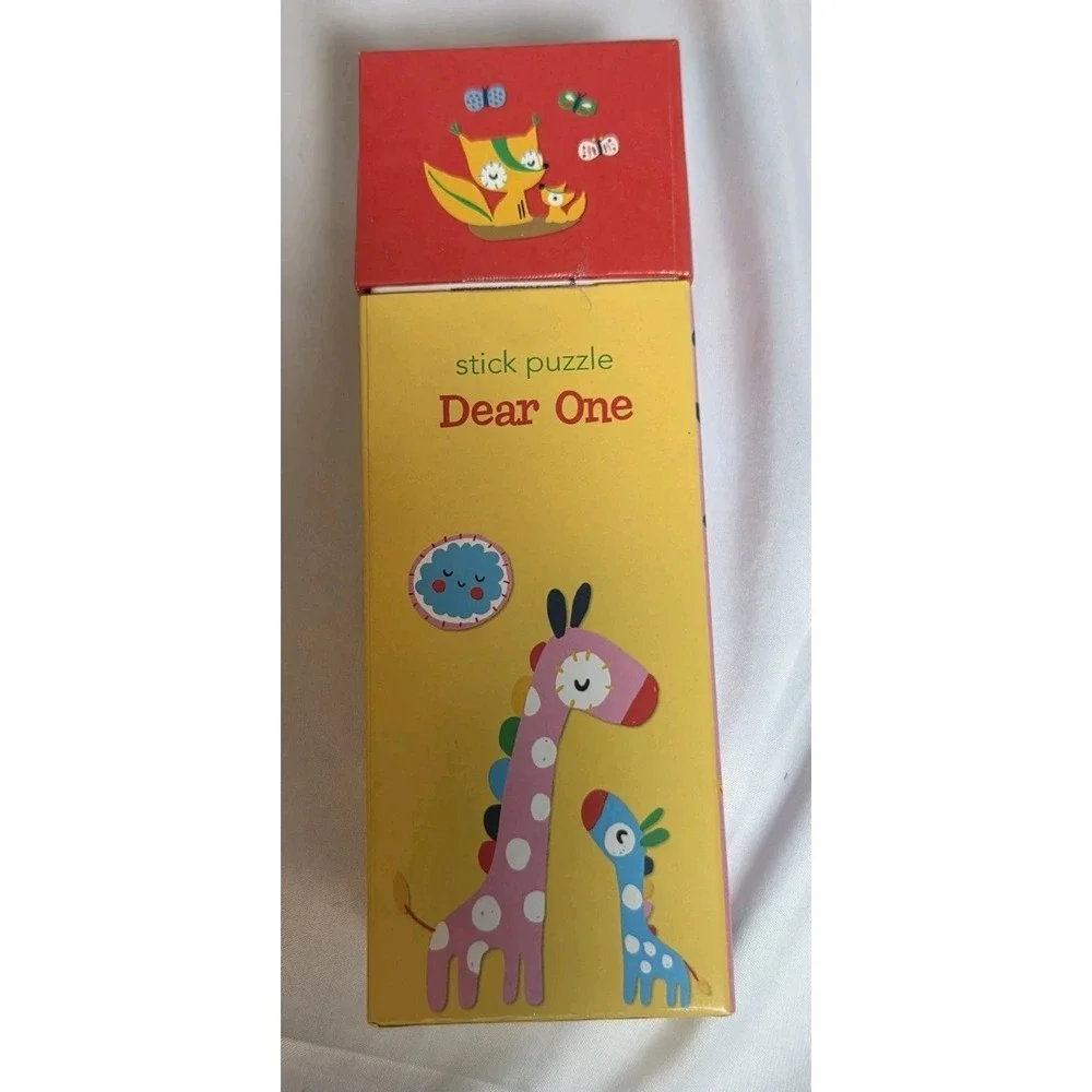 Award Win Gibby & Libby Dear One 20-Piece Line Up Animal Cardboard Puzzle Age 3+